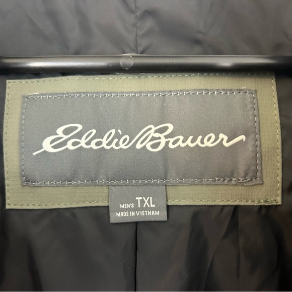 NWT Eddie Bauer Essential Down Vest Green Size Tall XL - Picture 10 of 14